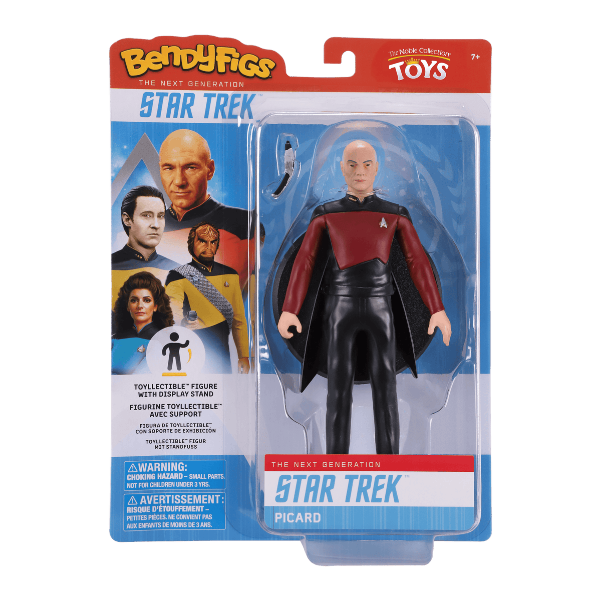 NOBLE COLLECTION - CBS - BENDYFIGS - PICARD 849421007270