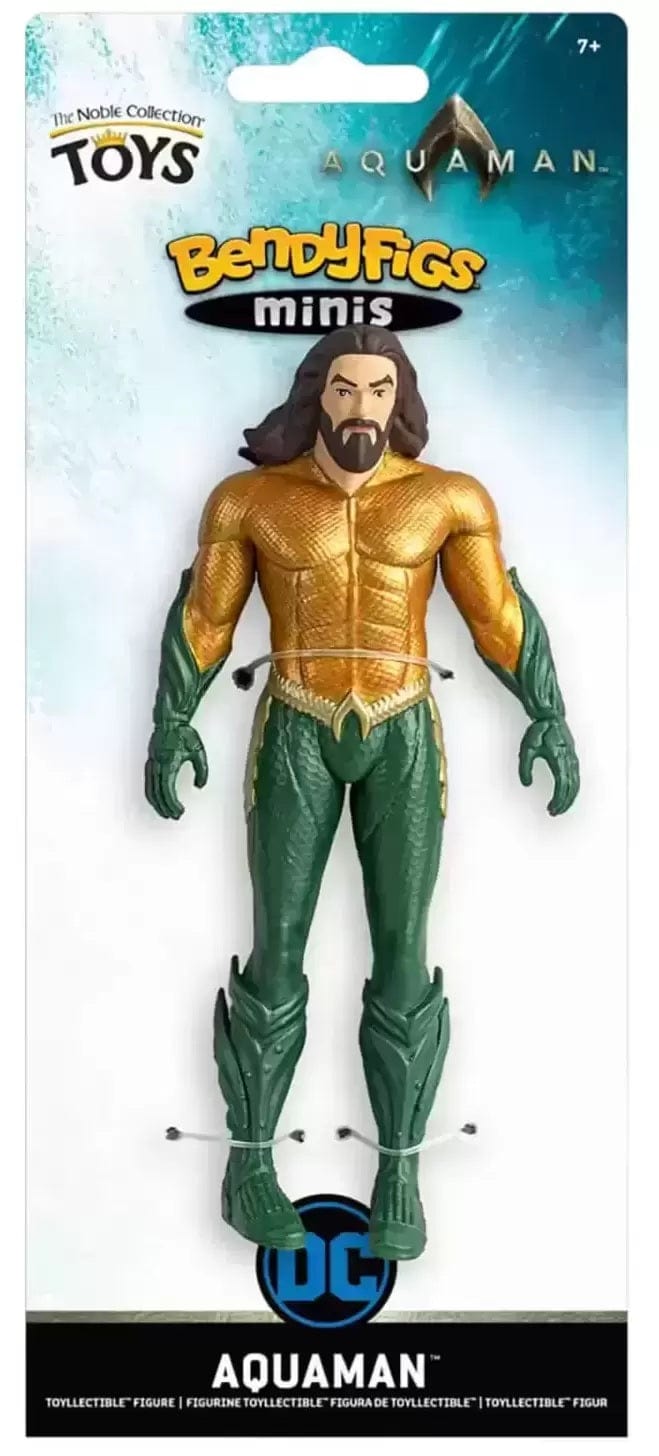 NOBLE COLLECTION DC - AQUAMAN MINI BENDYFIGS (COMIC) 849421007690