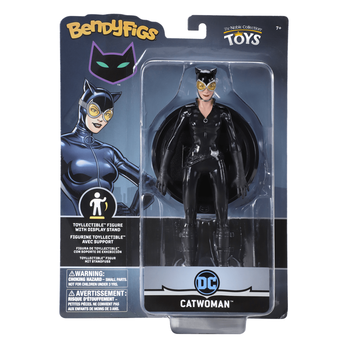 NOBLE COLLECTION DC - BATMAN C - CATWOMAN BENDYFIG (COMIC) 849421007577