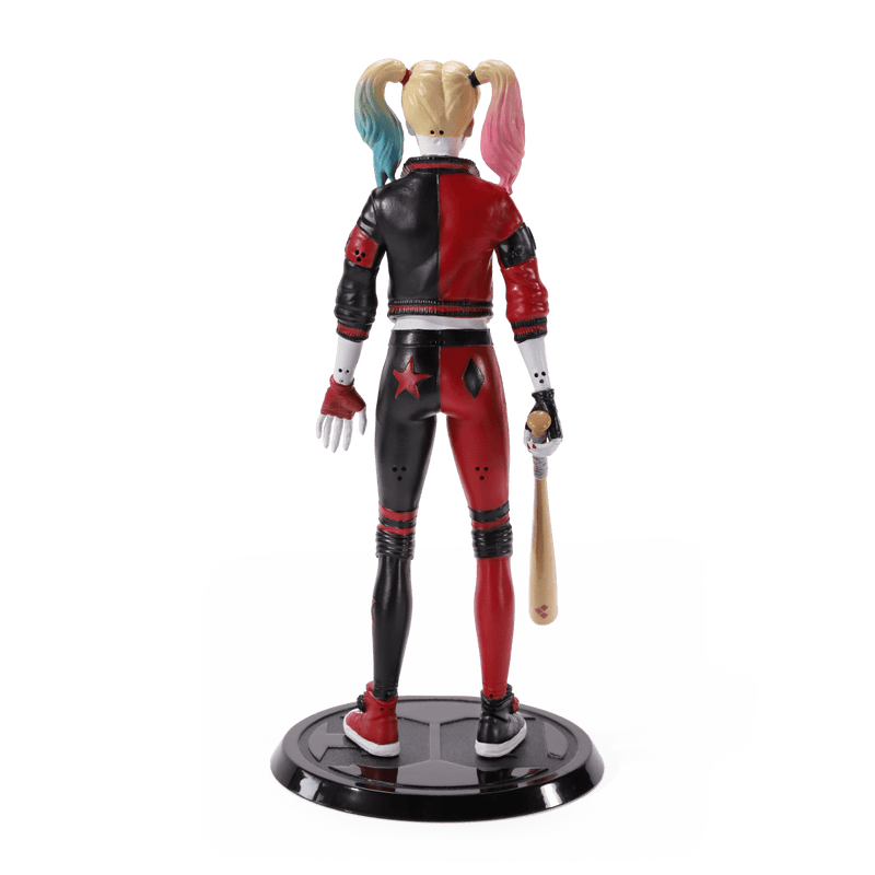 NOBLE COLLECTION DC - SS - HARLEY QUINN BOP REBIRTH BENDYFIG (COMIC) 849421007607