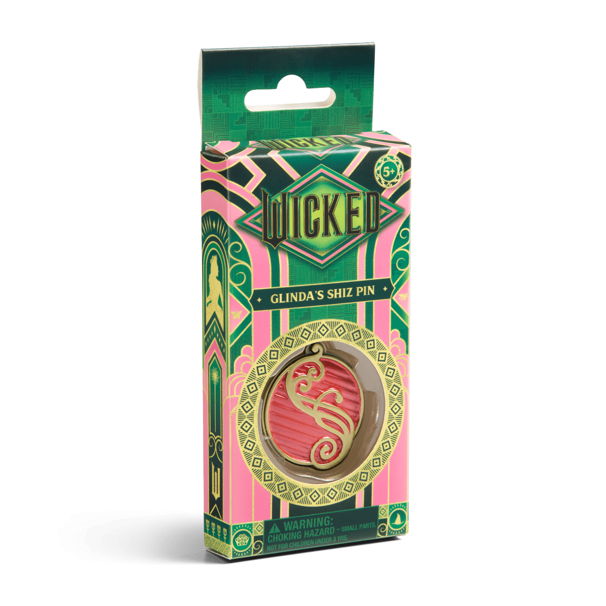 NOBLE COLLECTION - GLINDA'S SHIZ PIN 849421010546