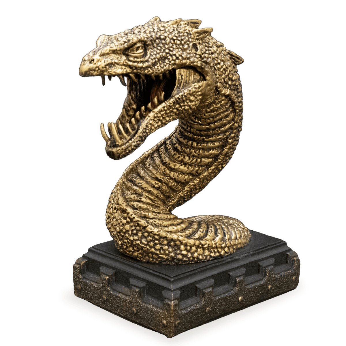 NOBLE COLLECTION - HARRY POTTER - BASILIK BOOKEND 812370011988