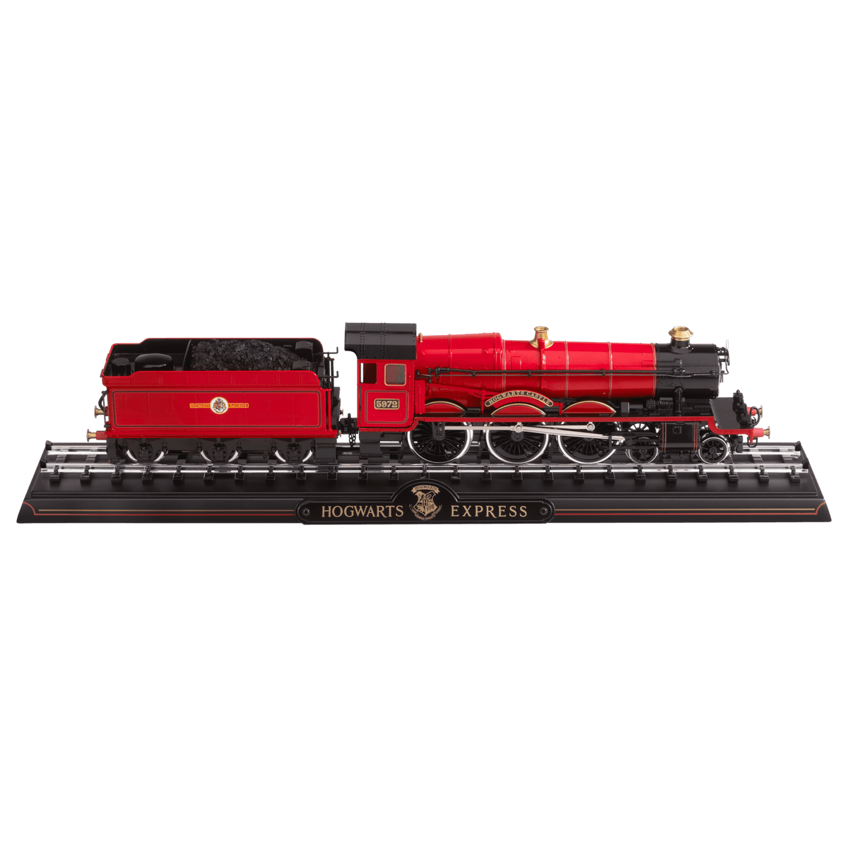 NOBLE COLLECTION - HARRY POTTER - HOGWARTS EXPRESS DIE CAST TRAIN MODEL AND BASE 849421003531