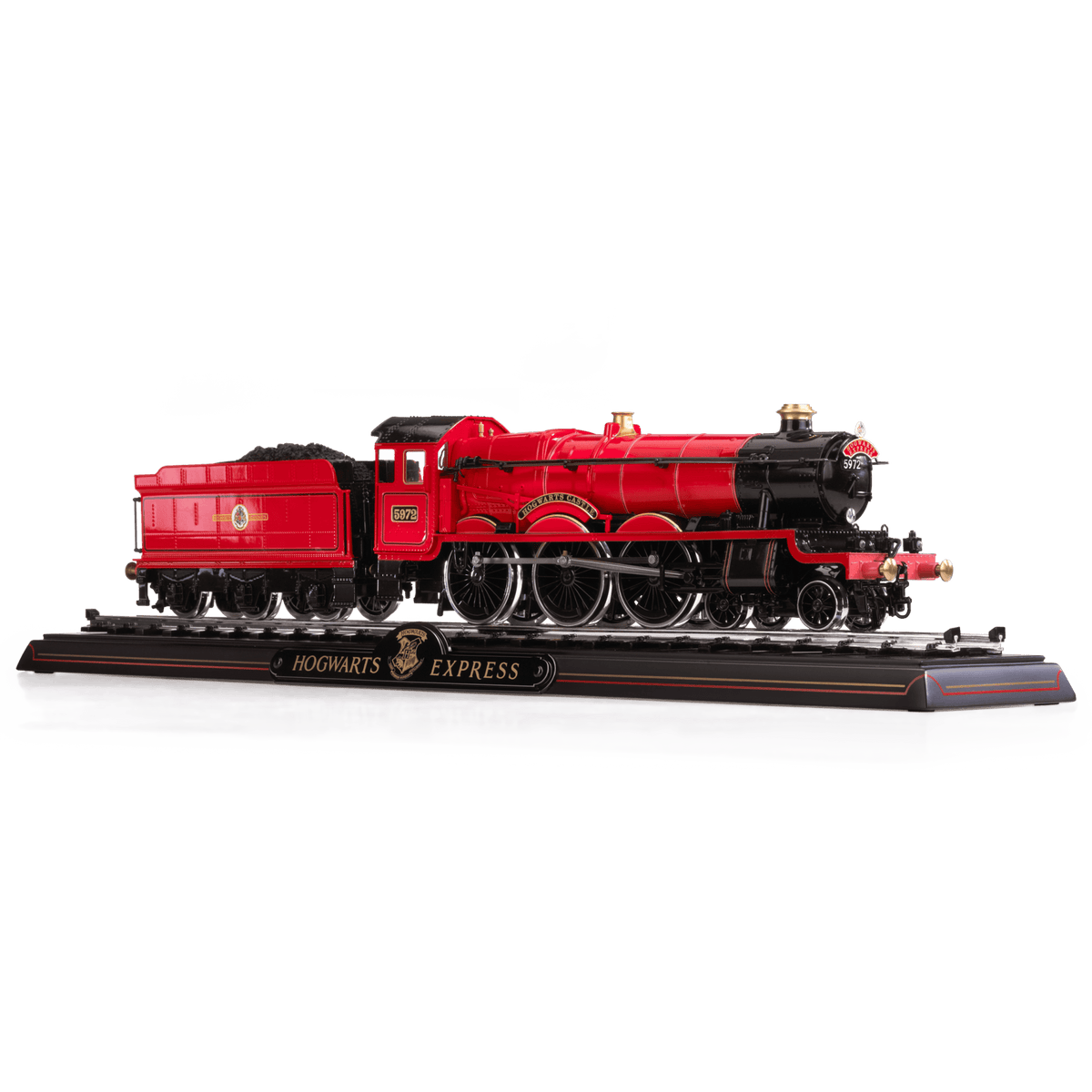 NOBLE COLLECTION - HARRY POTTER - HOGWARTS EXPRESS DIE CAST TRAIN MODEL AND BASE 849421003531