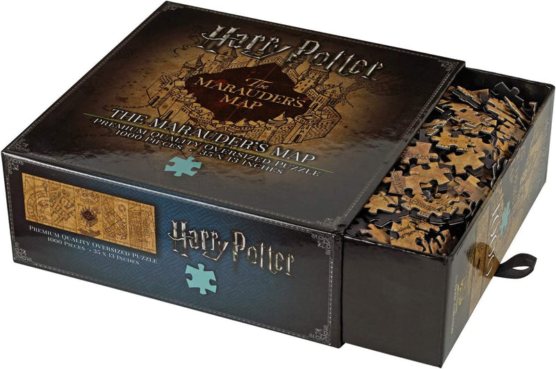 NOBLE COLLECTION Harry Potter Marauders Map 1000pc Jigsaw Puzzle 849421004491