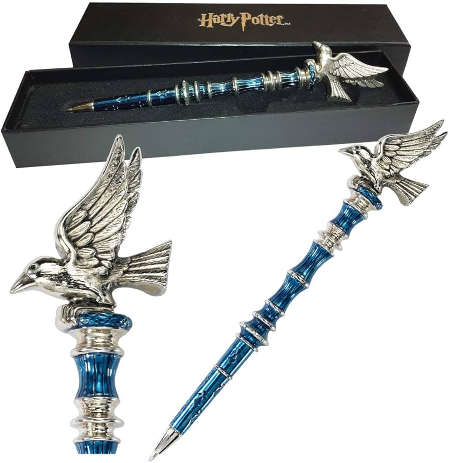 NOBLE COLLECTION - HARRY POTTER - RAVENCLAW PEN SILVER PLATED 812370011100
