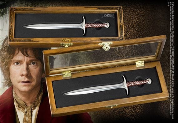NOBLE COLLECTION - HOBBIT - STING HOBBIT LETTER OPENER 812370016785
