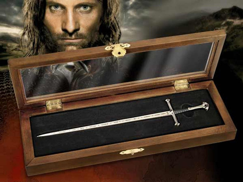 NOBLE COLLECTION - LORD OF THE RINGS - ANDURIL LETTER OPENER 812370013289