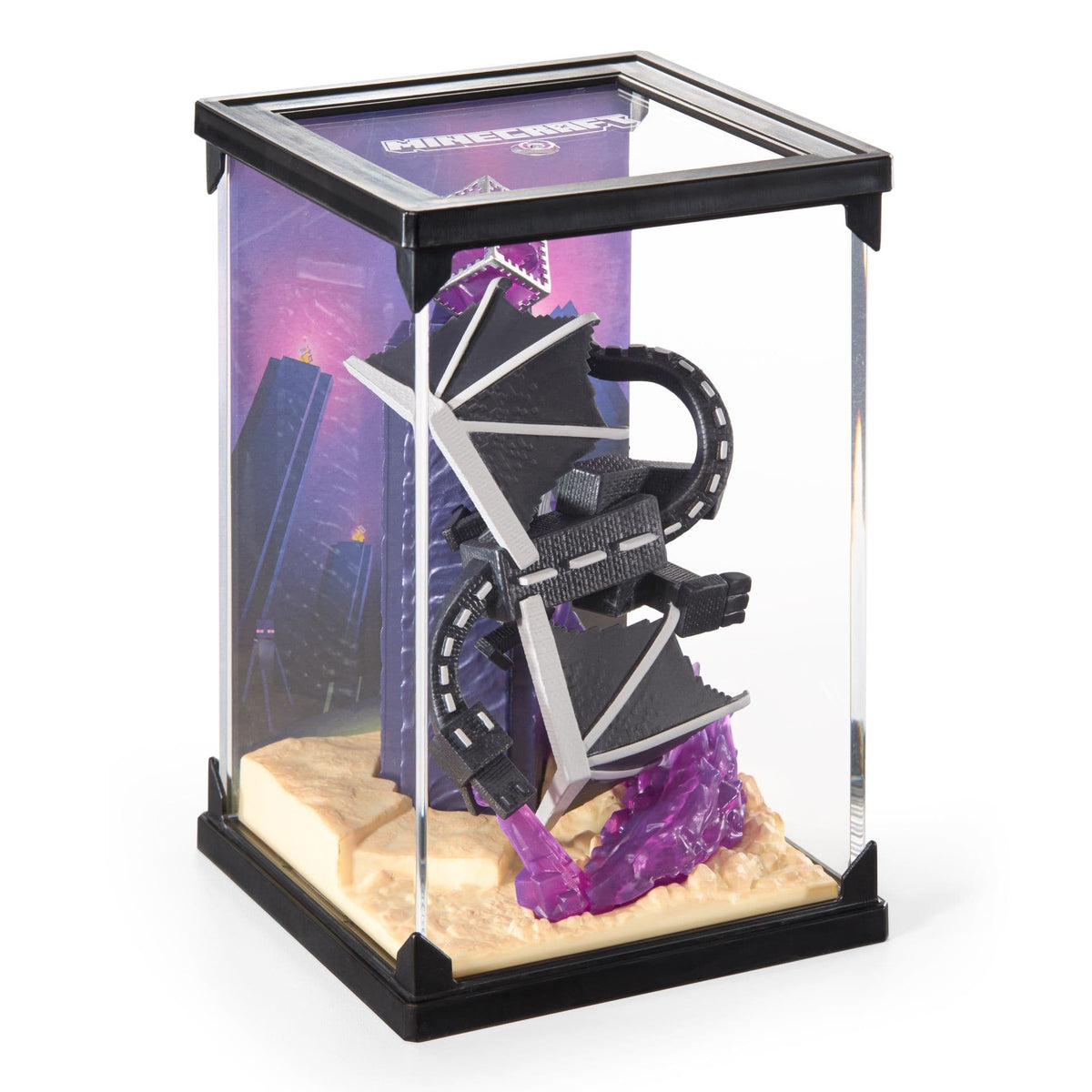 NOBLE COLLECTION - MINECRAFT - ENDER DRAGON DIORAMA 849421010980