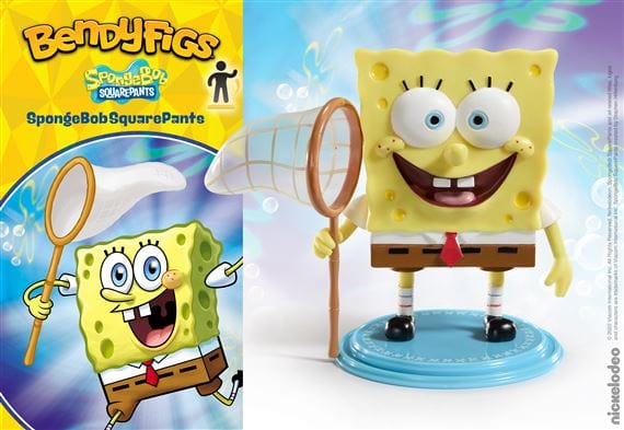 NOBLE COLLECTION - NICKELODEON - BENDYFIGS - SPONGEBOB SQUAREPANTS 849421010768