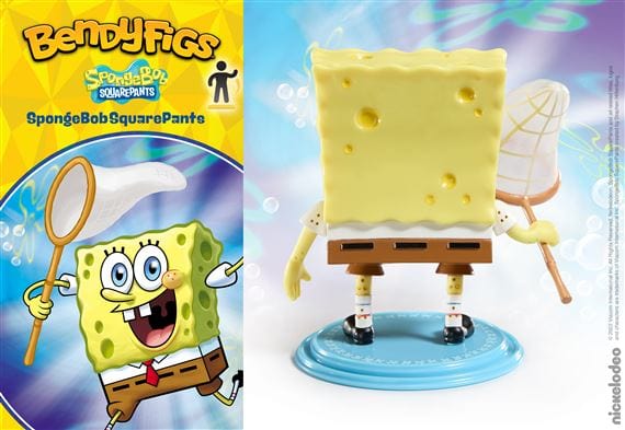 NOBLE COLLECTION - NICKELODEON - BENDYFIGS - SPONGEBOB SQUAREPANTS 849421010768