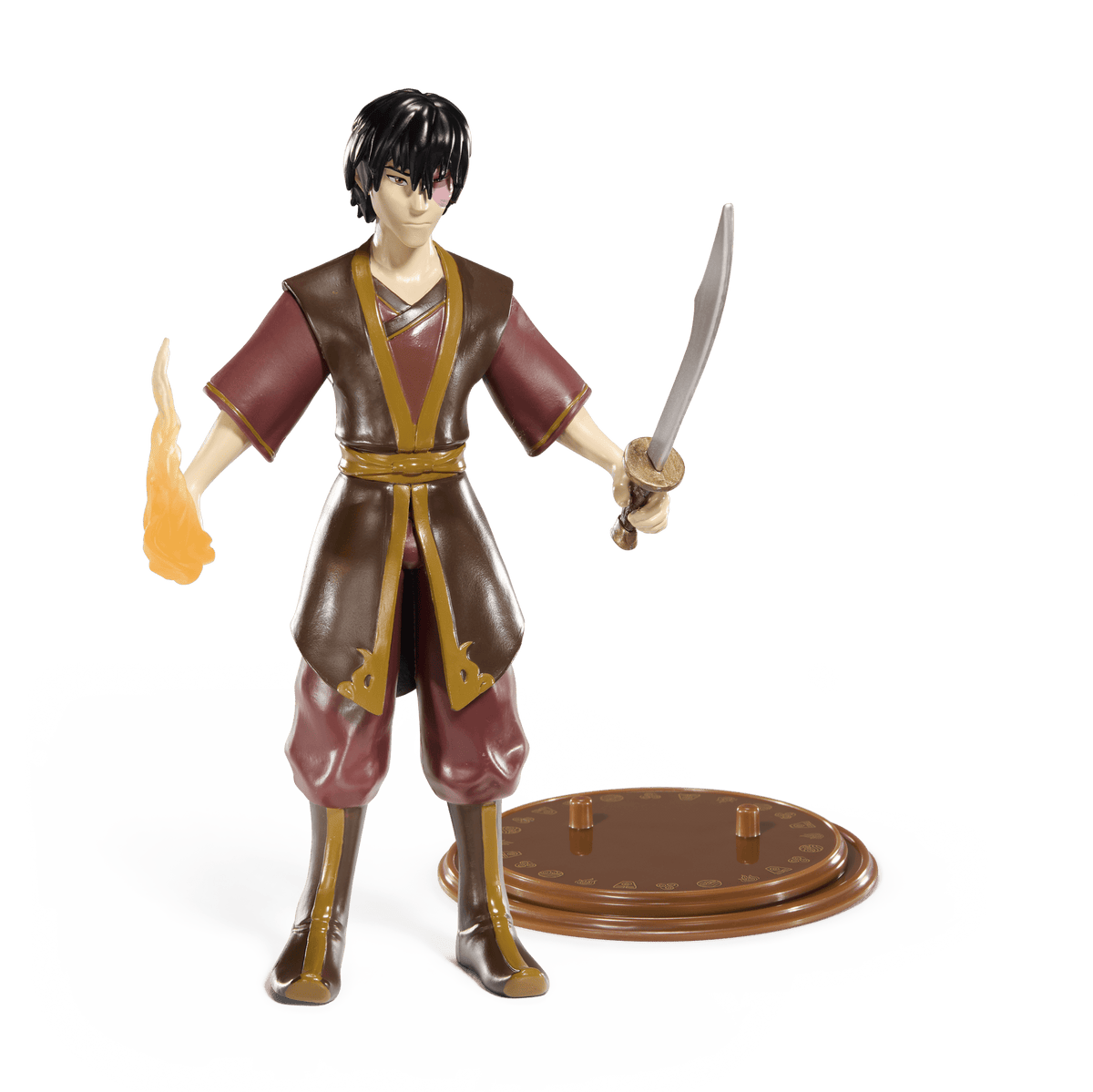 NOBLE COLLECTION - NICKELODEON - BENDYFIGS - ZUKO 849421008550
