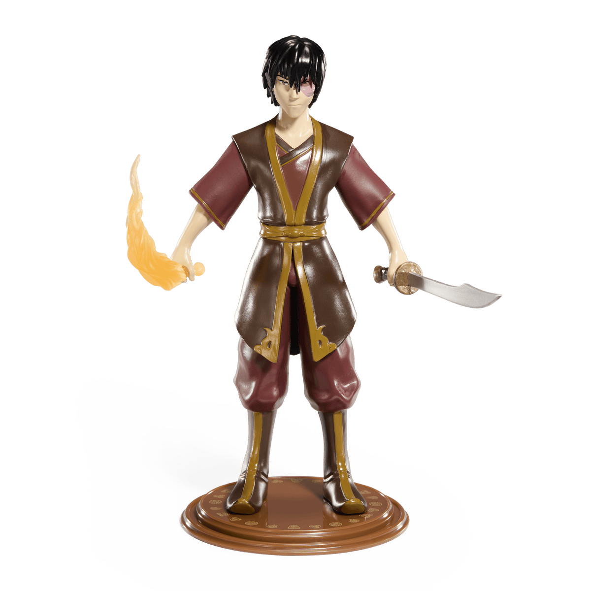 NOBLE COLLECTION - NICKELODEON - BENDYFIGS - ZUKO 849421008550