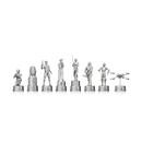 NOBLE COLLECTION Star Wars Original Trilogy Chess Set 849421012793