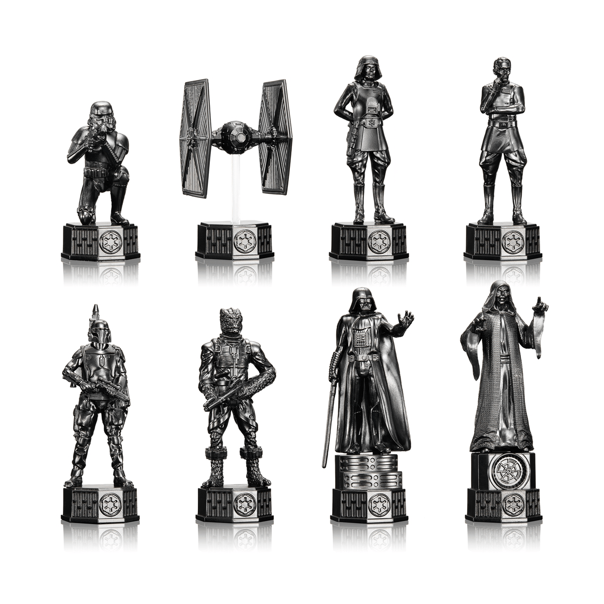 NOBLE COLLECTION Star Wars Original Trilogy Chess Set 849421012793