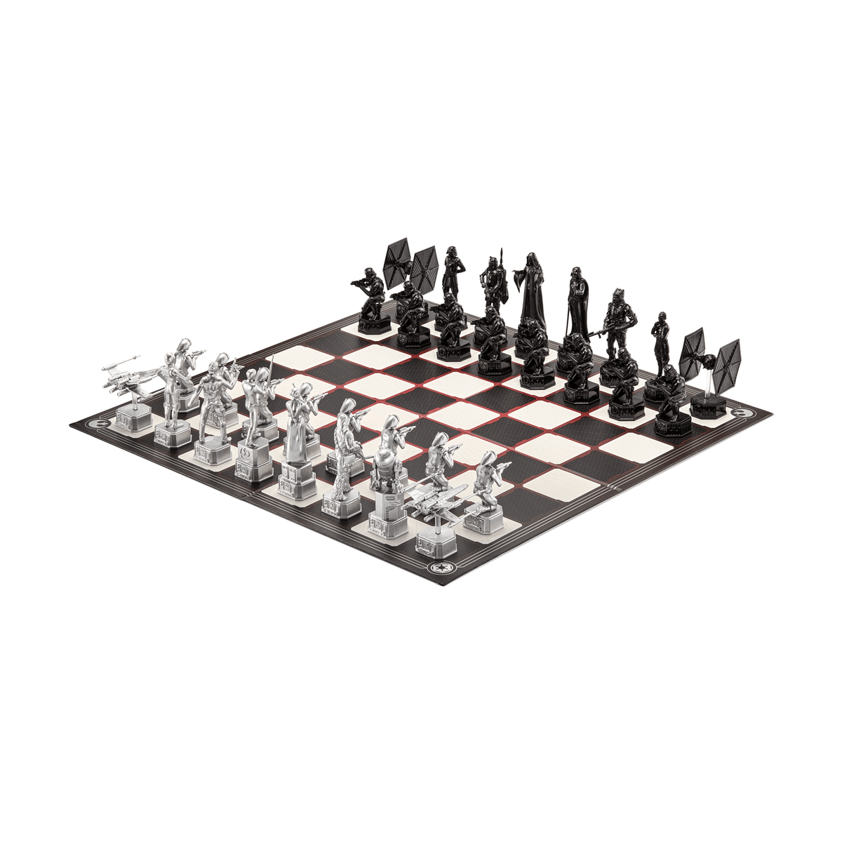 NOBLE COLLECTION Star Wars Original Trilogy Chess Set 849421012793