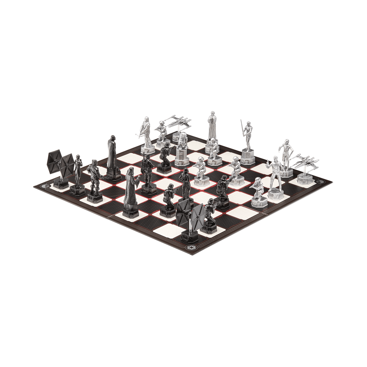 NOBLE COLLECTION Star Wars Original Trilogy Chess Set 849421012793