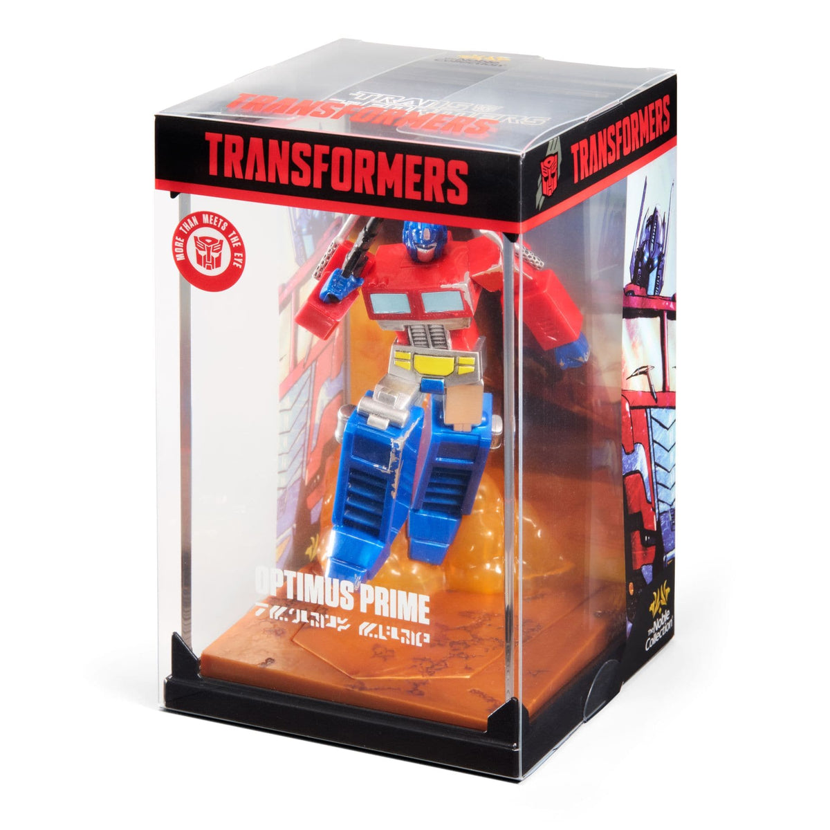 NOBLE COLLECTION - TRANSFORMERS - OPTIMUS PRIME DIORAMA 849421012342