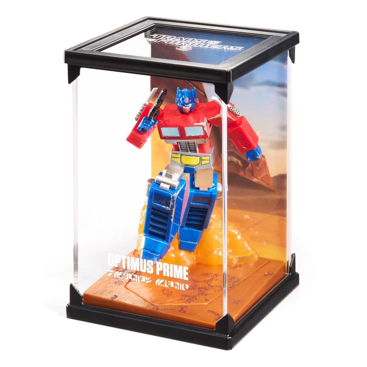 NOBLE COLLECTION - TRANSFORMERS - OPTIMUS PRIME DIORAMA 849421012342