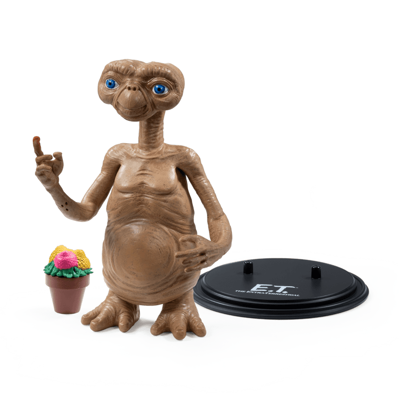 NOBLE COLLECTION - UNIVERSAL - E.T. - THE EXTRA-TERRESTRIAL BENDYFIG 849421007942