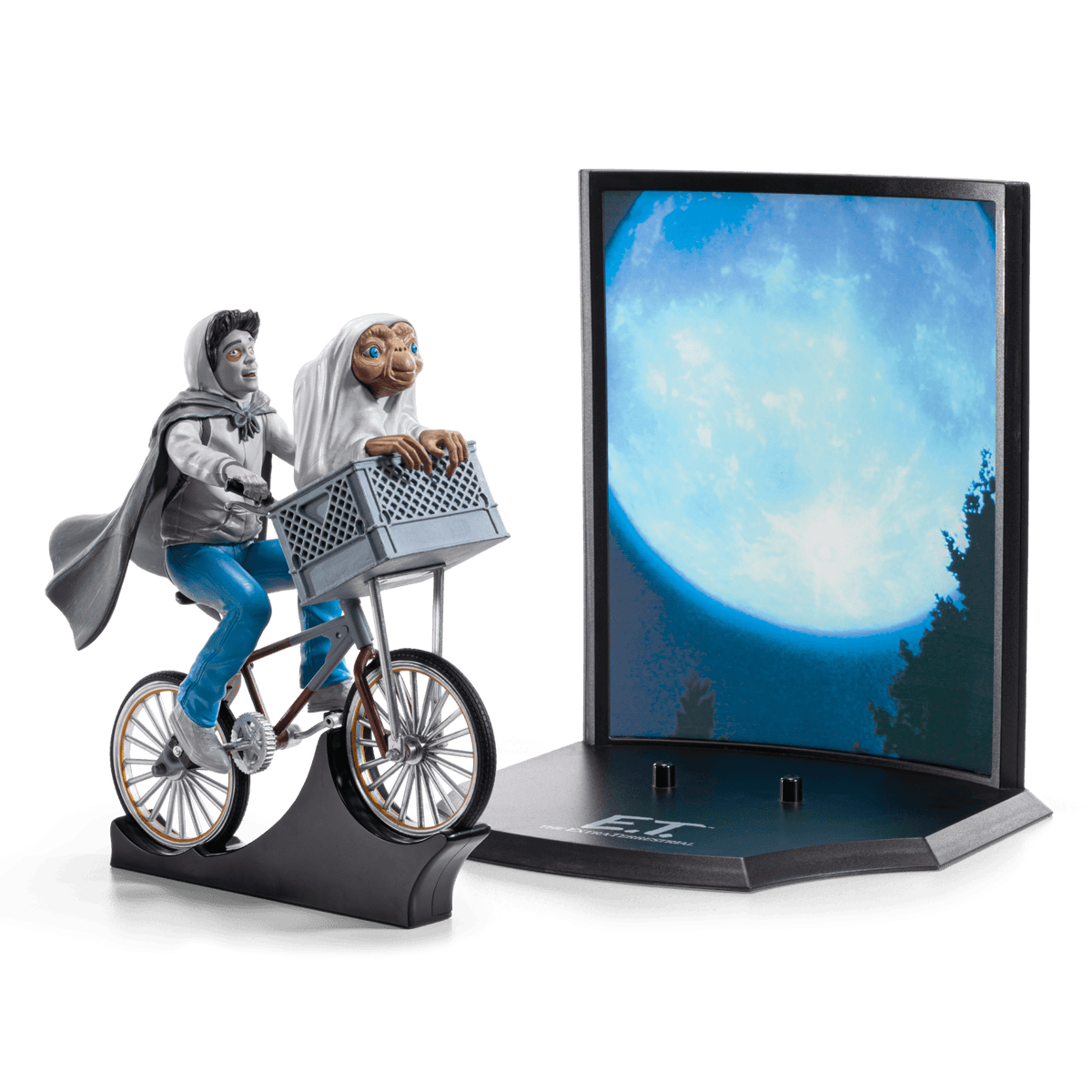 NOBLE COLLECTION - UNIVERSAL - E.T. - TOYLLECTIBLE TREASURES - E.T. AND ELLIOTT 849421008703