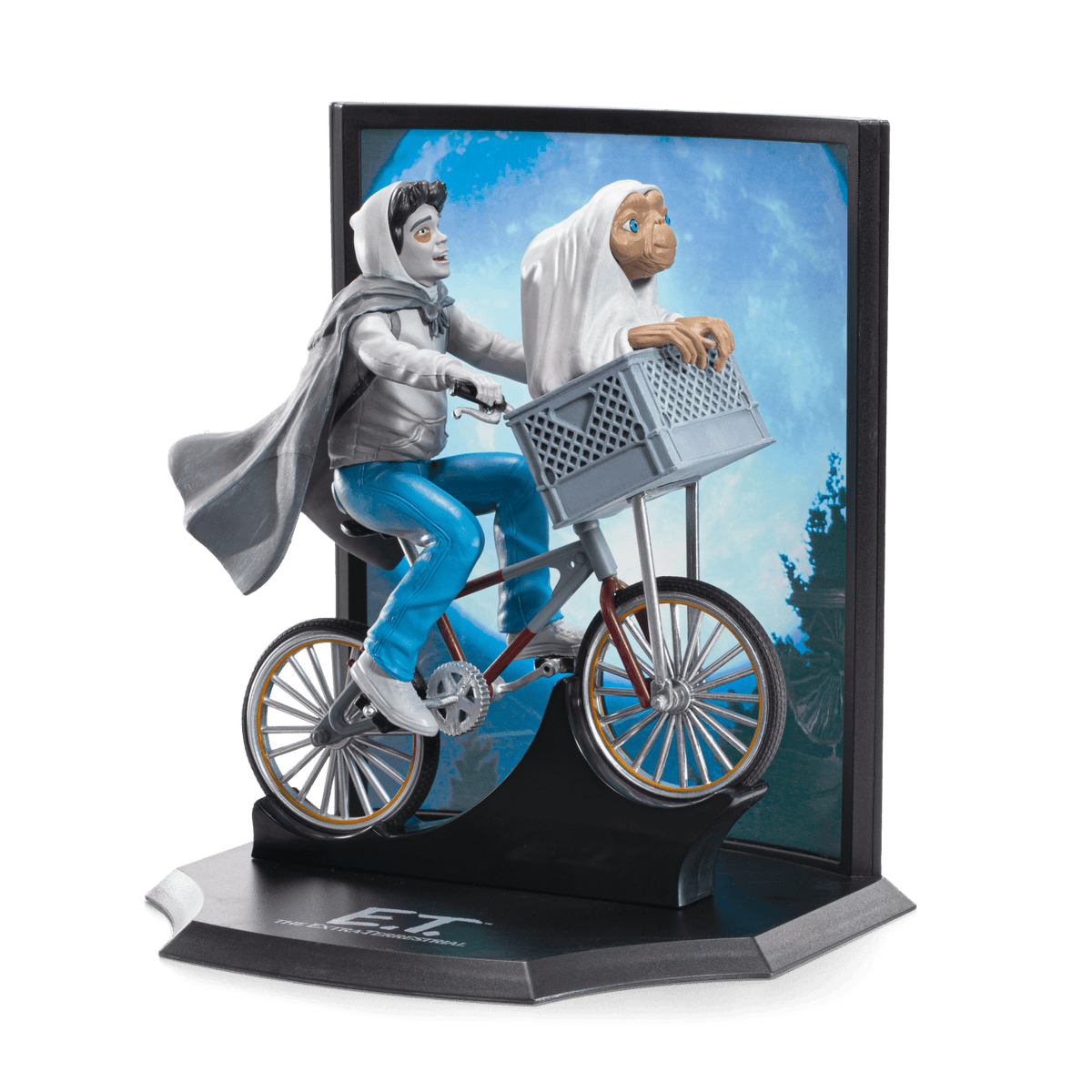 NOBLE COLLECTION - UNIVERSAL - E.T. - TOYLLECTIBLE TREASURES - E.T. AND ELLIOTT 849421008703