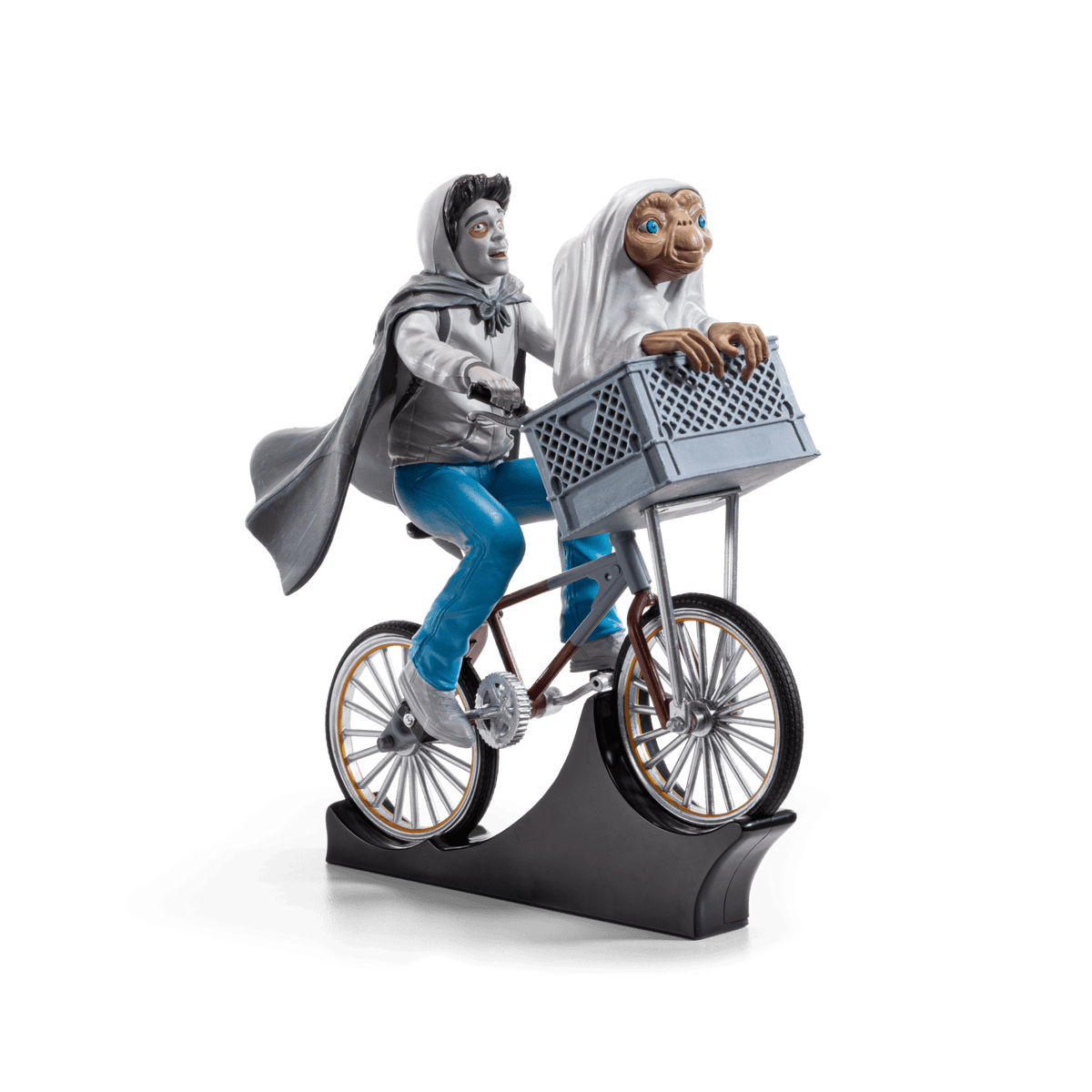 NOBLE COLLECTION - UNIVERSAL - E.T. - TOYLLECTIBLE TREASURES - E.T. AND ELLIOTT 849421008703