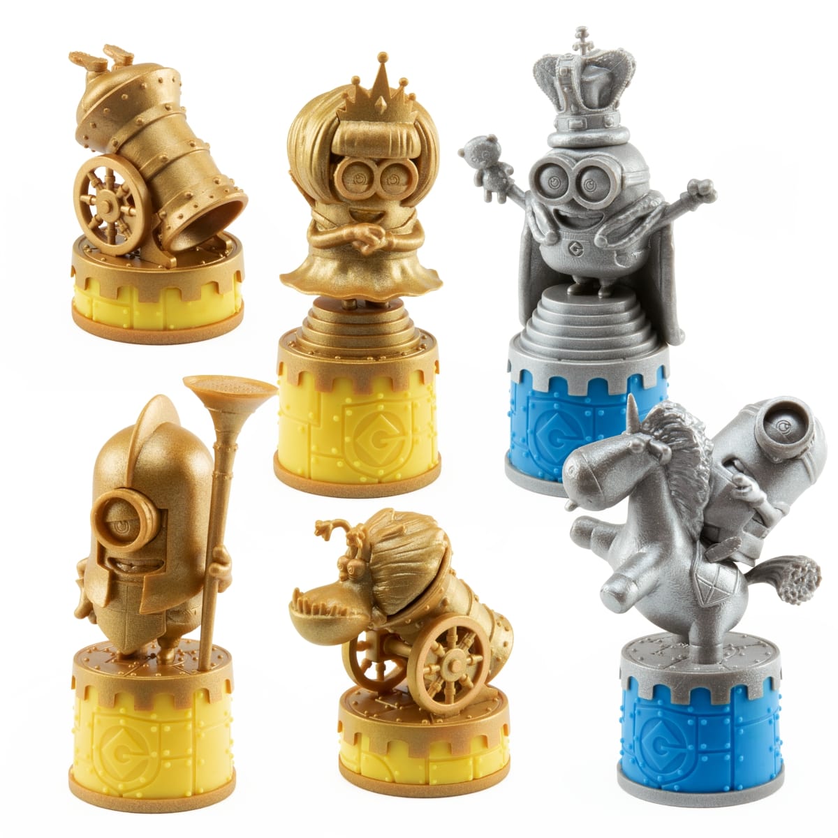 NOBLE COLLECTION - UNIVERSAL - MINIONS - MEDIEVAL CHESS SET 849421008031