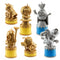 NOBLE COLLECTION - UNIVERSAL - MINIONS - MEDIEVAL CHESS SET 849421008031