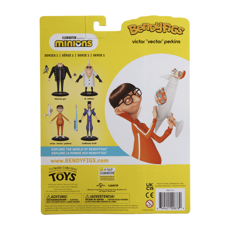NOBLE COLLECTION - UNIVERSAL - MINIONS - VICTOR 849421008789