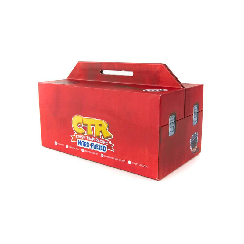 Official Crash Team Racing Nitro-Fueled Toolbox Pin Set - DAMAGED 3200000002449