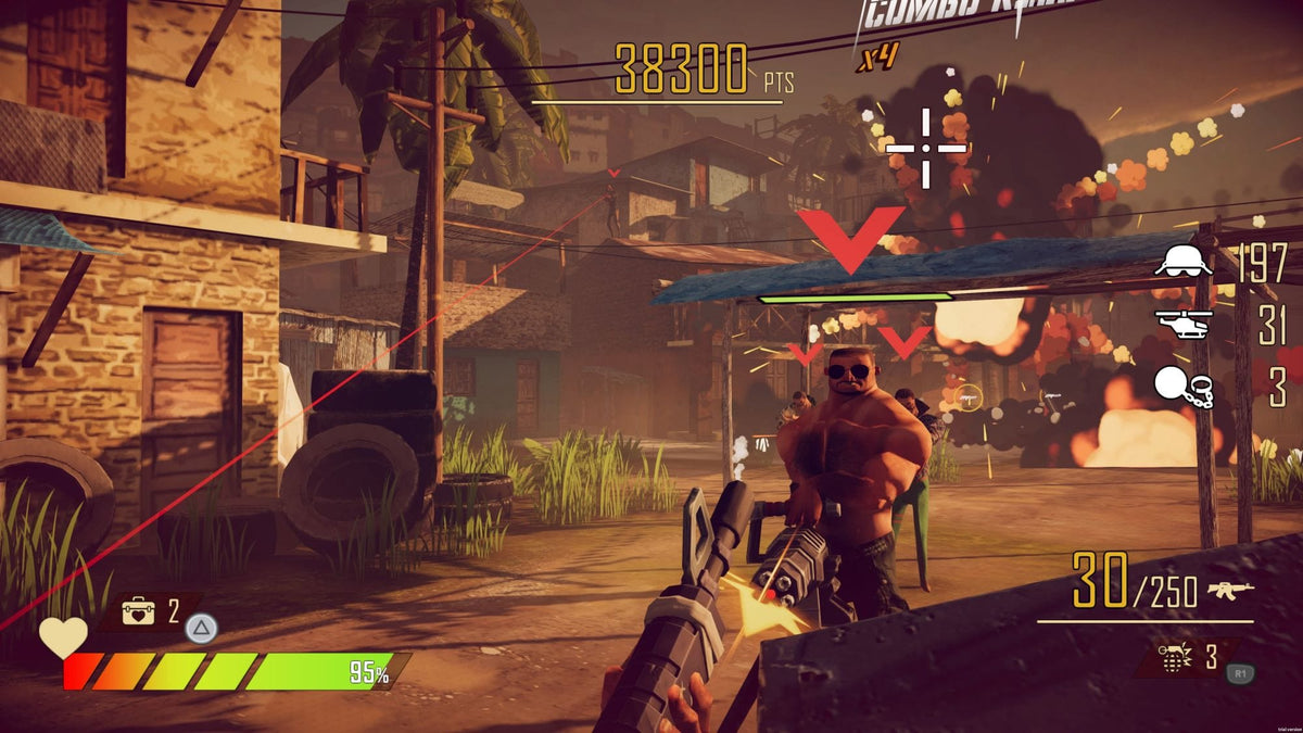 Operation Wolf Returns: First Mission - Day One Edition (Playstation 4) - DAMAGED BOX 3200000001763