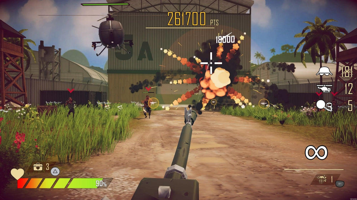 Operation Wolf Returns: First Mission - Day One Edition (Playstation 4) - DAMAGED BOX 3200000001763