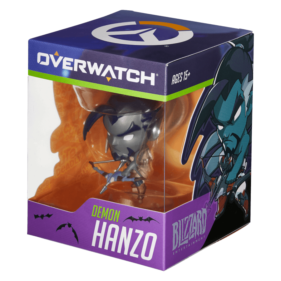 OVERWATCH CUTE BUT DEADLY-HALLOWEEN DEMON HANZO FIGURE 5030917243691