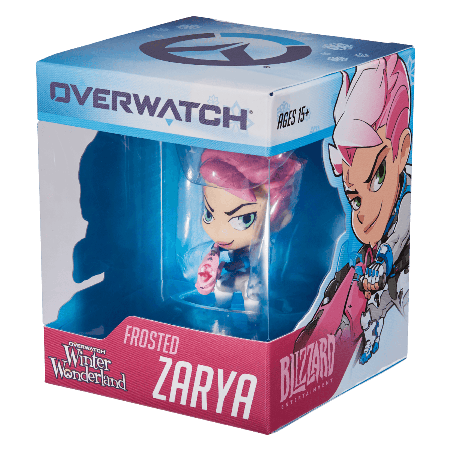 OVERWATCH CUTE BUT DEADLY HOLIDAY FROSTED ZARYA FIGURE 5030917243714