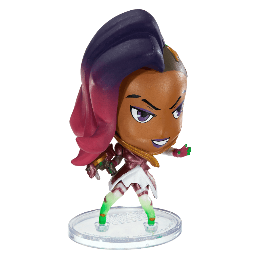 OVERWATCH CUTE BUT DEADLY HOLIDAY PEPPERMINT SOMBRA FIGURE 5030917243738