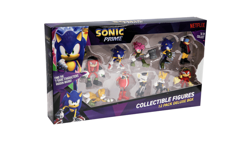 P.M.I. SONIC PRIME- 12 PACK -2 RARE HIDDEN CHARACTERS 6,5CM [ASSORTED] (S1) 7290117585382