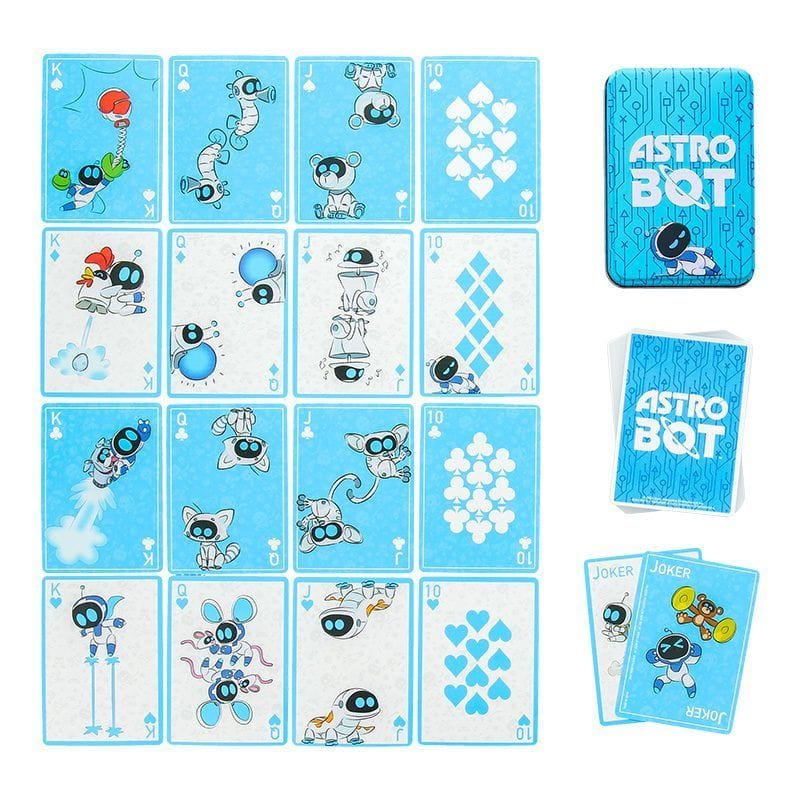 PALADONE - ASTROBOT PLAYING CARDS IN TIN 5056577768749