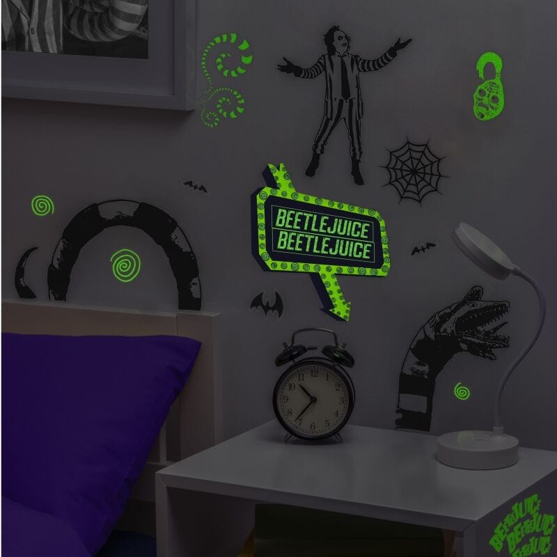 PALADONE BEETLEJUICE WALL DECALS 5056577737578