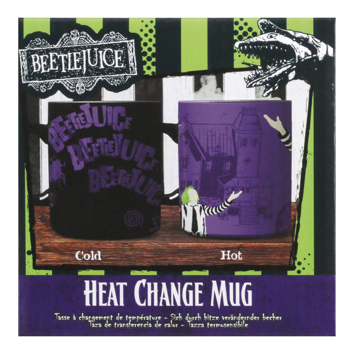 PALADONE BEETLEJUICE XL HEAT CHANGE MUG 5056577740127