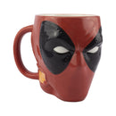 PALADONE DEADPOOL SHAPED MUG PLASTIC FREE 5055964741105