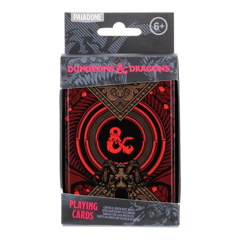 PALADONE DUNGEONS AND DRAGONS PLAYING CARDS 5056577712643