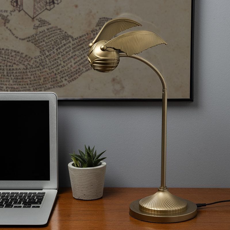 PALADONE GOLDEN SNITCH POSABLE DESK LAMP 5056577729108