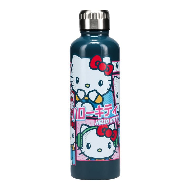 PALADONE Hello Kitty metal water bottle 5056577735529