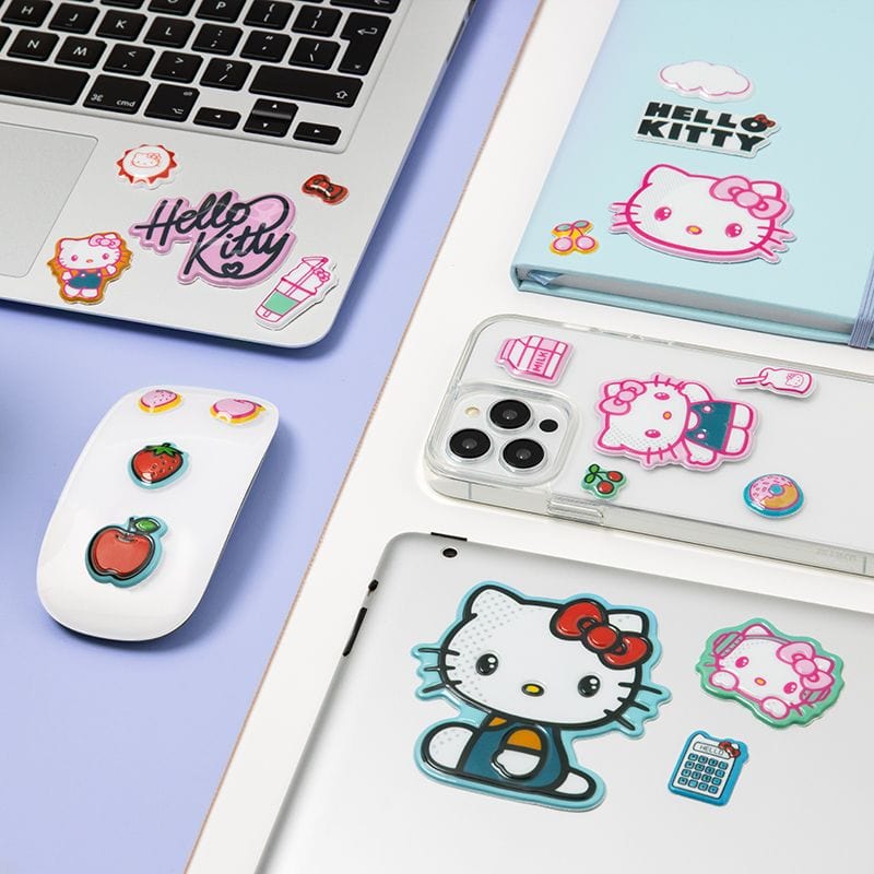 PALADONE HELLO KITTY PUFFY GADGET DECALS 5056577735420