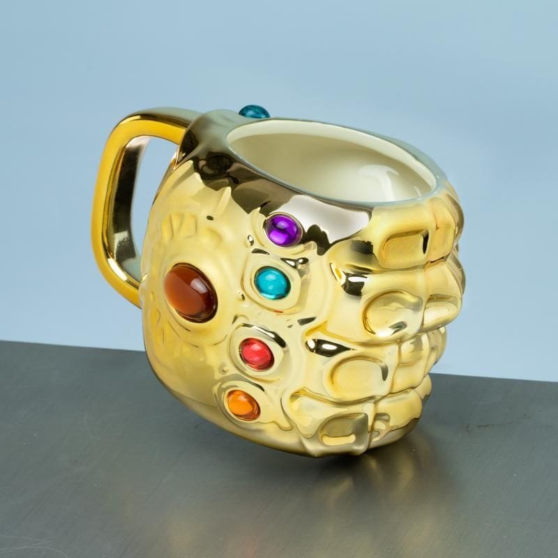 PALADONE INFINITY GAUNTLET SHAPED MUG 5055964735814