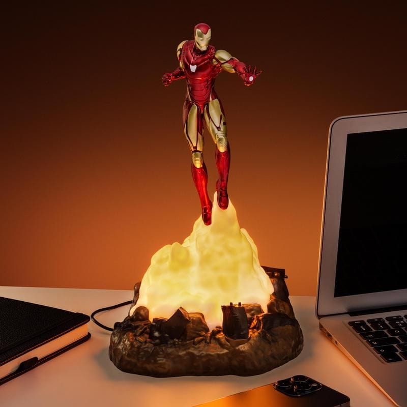 PALADONE IRON MAN DIORAMA LIGHT 5056577710540