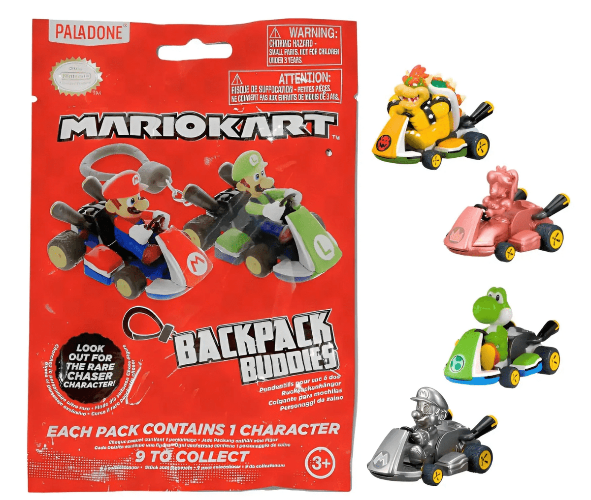 PALADONE MARIO KART BACKPACK BUDDIES 5056577702446