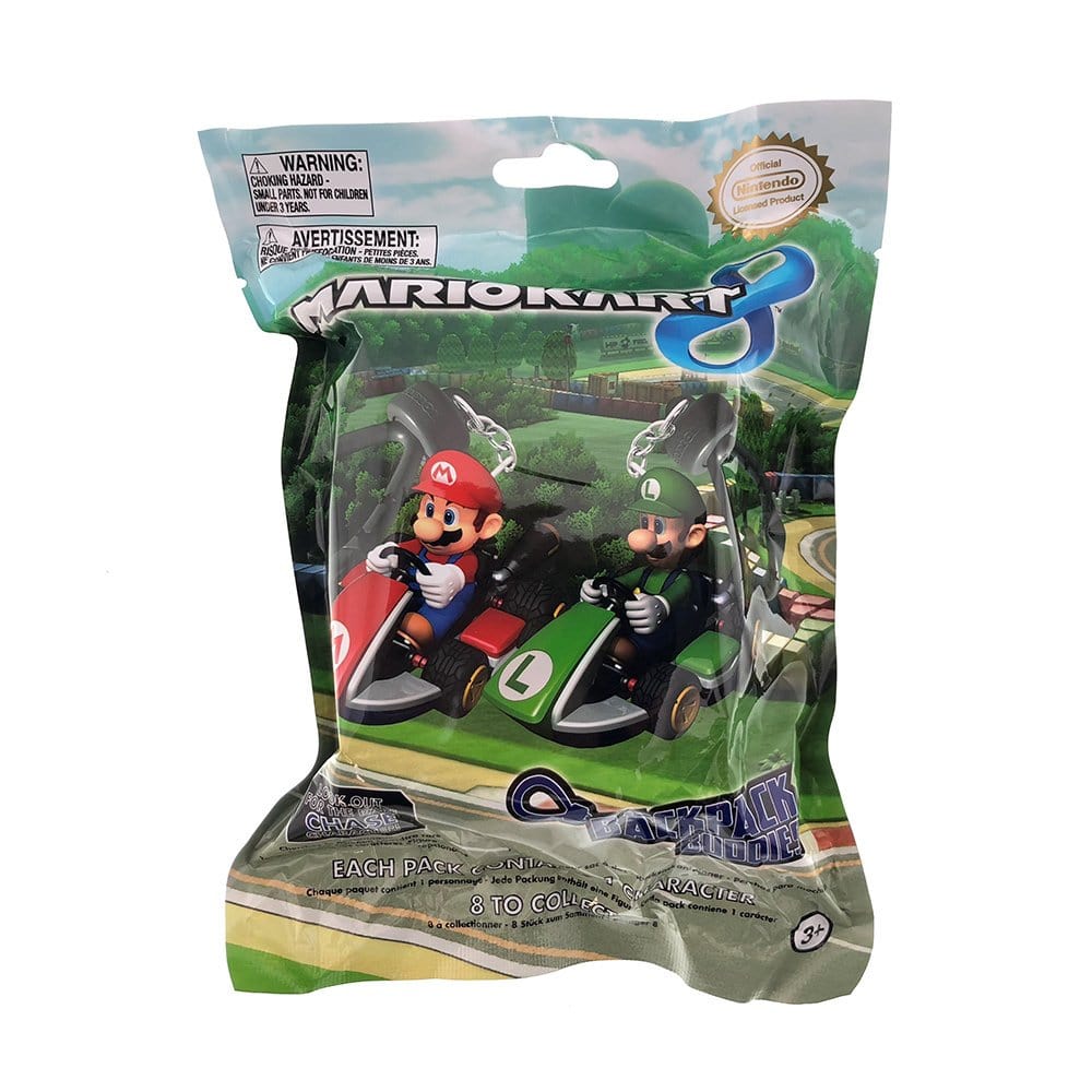 PALADONE Mario Kart backpack buddies keychain 5055964703530