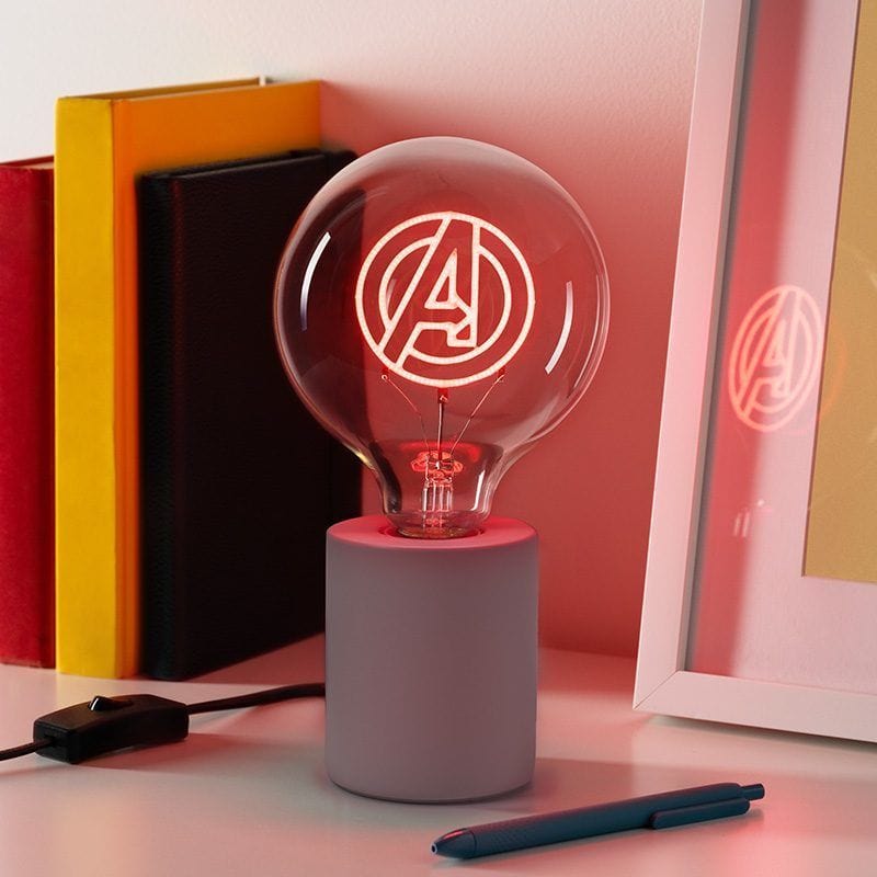 PALADONE MARVEL AVENGERS LED NEON BULB LAMP EU 5056577748239